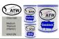 Preview: Chevrolet, Medium Titanium (Interior), WA312N: 1L Lackdose + 1L Klarlack + 500ml Härter - Set, von ATW Autoteile West.